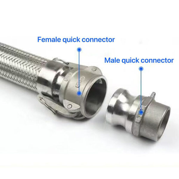 Quick connect metal hose - Image 2